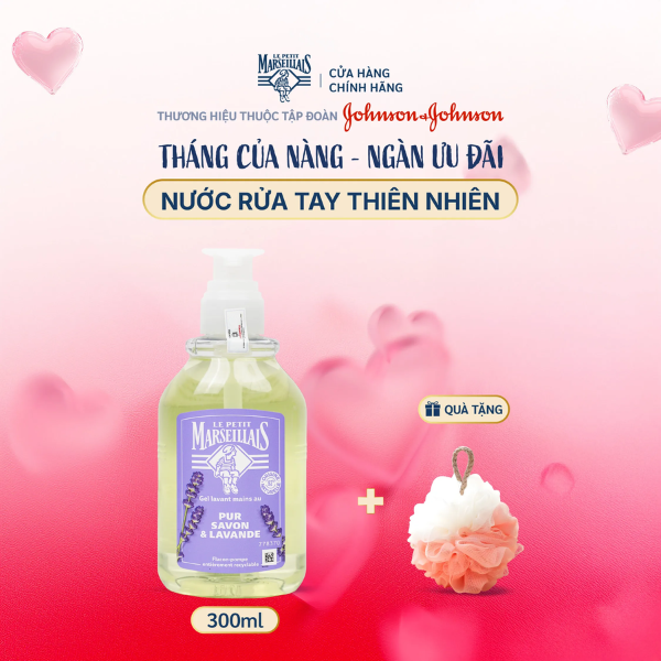 Gel Rửa Tay Le Petit Marseillais Làm Sạch & Dưỡng Da 300ml