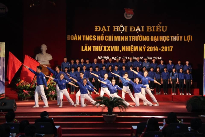 Tinh thần đoàn kết của sinh viên Trường Đại học Thủy lợi